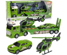 Lean Toys Karinis rinkinys žalias 3 vnt.