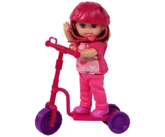 Lean Toys Lėlė Lucy su aksesuarais