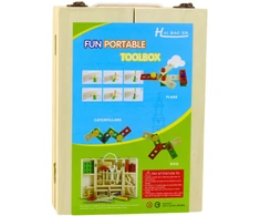 Lean Toys Medinių Įrankių Rinkinys Vaikams, 35 vnt.