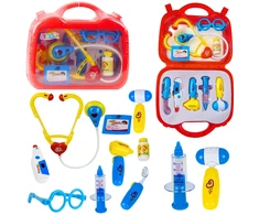Lean Toys Žaislinis gydytojo rinkinys lagamine 27x24x8.5 cm
