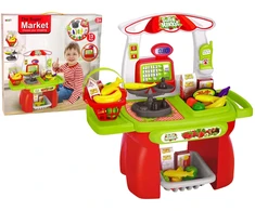 Lean Toys Vaikų prekybos centras LeanToys su kasos aparatu