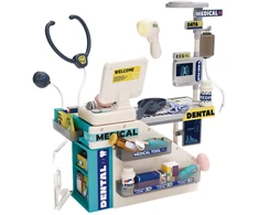 Lean Toys Medicinos žaidimų stalas su garso ir šviesos efektais