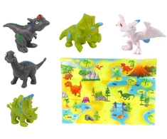 Lean Toys Kūrybinis Dinozaurų kiaušinių dažymo rinkinys LeanToys