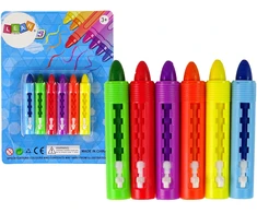 Lean Toys Kreidelių rinkinys vaikams Crayon, 6 vnt.