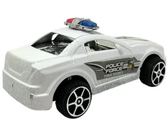 Policijos automobilių rinkinys Lean Toys