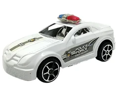 Policijos automobilių rinkinys Lean Toys
