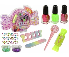 Zestaw Vaikiškas pedikiūro rinkinys Lean Toys, 9 d.