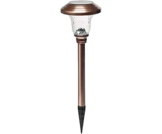 Zestaw Rinkinys Saulės energija varomų sodo lempų rinkinys, įmontuojamas, atsparus vandeniui, 42 cm, lauko, 6 vnt.