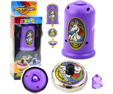 Lean Toys Vienaragio Žaislas su Paleidikliu, Violetinis
