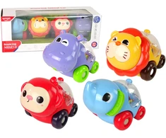 Mokomųjų transporto priemonių rinkinys Lean Toys