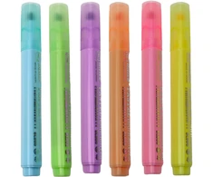 Lean Pastelinių spalvų žymeklių rinkinys 6pcs.