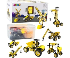 Lean Toys Konstruktorius Mašinėlių Rinkinys 8/1 100 vnt.