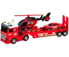 Lean Toys Gaisrinės gelbėjimo rinkinys raudonas