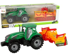 Traktorius su kultivatoriumi Lean Toys