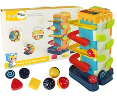 Lean Toys Edukacinis figūrėlių žaidimas 4 aukštų su melodijomis