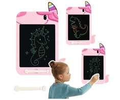 Lean Toys Piešimo planšetė vienaragio formos Znikopis – LCD