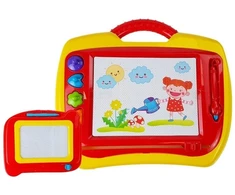 Magnetinių piešimo lentų rinkinys Lean Toys