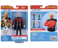 „Žvaigždžių kelias: naujos kartos“ lenkiama figūrėlė „Bendyfigs“ kapitonas Pikardas 19 cm