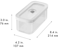 „Zwilling“ – „Fresh Save“, CUBE dėžutė M – skaidri-balta