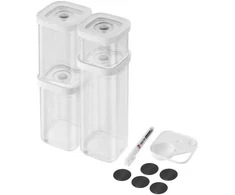 Zwilling - Fresh Save, CUBE rinkinys - skaidrus-baltas - S / 6 vnt.
