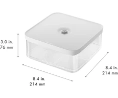 Zwilling - Šviežia ir taupi, KUBO dėžutė - skaidri-balta - L