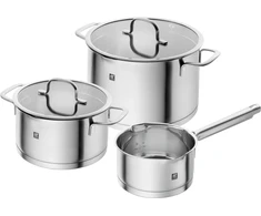 Zwilling - TrueFlow, Puodų rinkinys 3 vnt. - Sølv