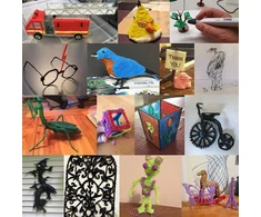 3D spausdinimo rašiklis su ekranu