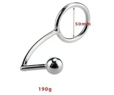 Analinis kablys su gaidžio žiedu 50 mm Anal Hook