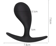 Analinis kaištis Curved Plug, 31 mm