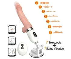 Automatinis dildo su nuotolinio valdymo pulteliu