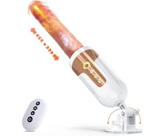 Automatinis dildo su nuotolinio valdymo pulteliu