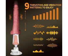 Automatinis dildo su nuotolinio valdymo pulteliu