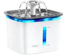 Automatinis vandens fontanas, 2.8 l, baltas