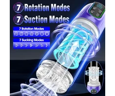 Automatinis vyriškas masturbatorius 3in1