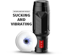 Automatinis vyriškas masturbatorius Dibe, juodas