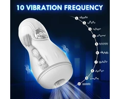 Automatinis vyriškas masturbatorius Electric Airplane Cup