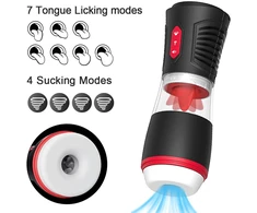 Automatinis vyriškas masturbatorius Oral Pleasure