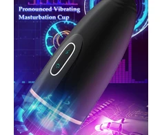 Automatinis vyriškas masturbatorius Smart Version, juodas