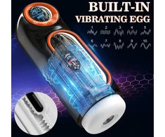 Automatinis vyriškas masturbatorius Telescopic Sucking Aircraft Cup