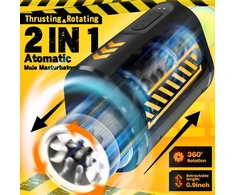 Automatinis vyrų masturbatorius 2in1