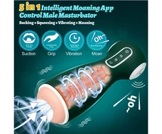 Automatinis vyrų masturbatorius + APP valdymas