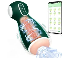 Automatinis vyrų masturbatorius + APP valdymas