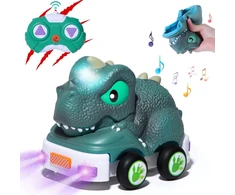 Automobilis su nuotolinio valdymo pulteliu Tyrannosaurus Car