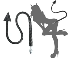 BDSM analinis kištukas su uodega