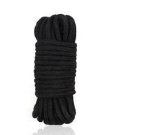 BDSM virvė, juoda, 5m
