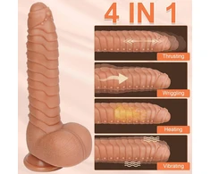 Dildo su nuotolinio valdymo pulteliu