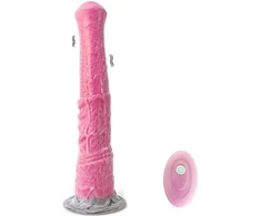 Dildo su nuotolinio valdymo pulteliu Horse Dildo