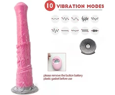 Dildo su nuotolinio valdymo pulteliu Horse Dildo