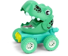 Dinozauro formos automobilis