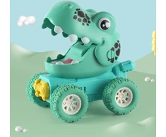 Dinozauro formos automobilis